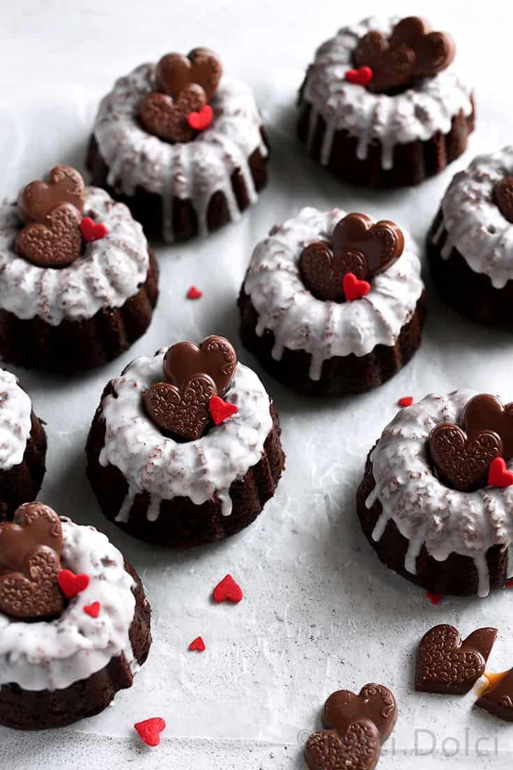 Kahlua Chocolate Cakes