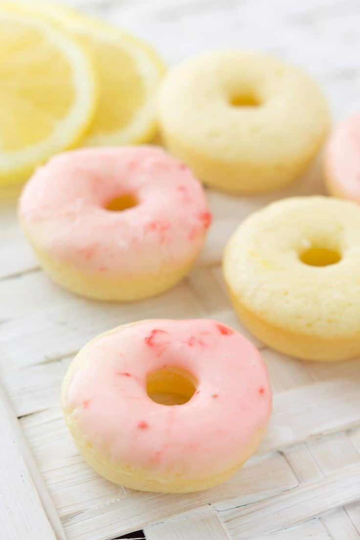 Mini Lemon Donuts