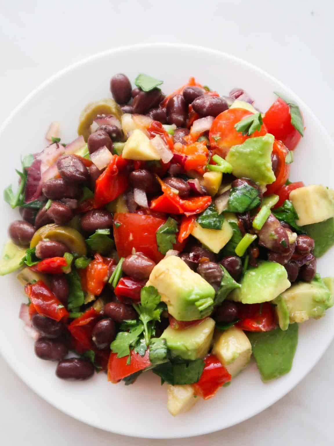 Avocado Black Bean Salad