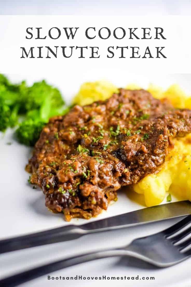 Crock Pot Minute Steak