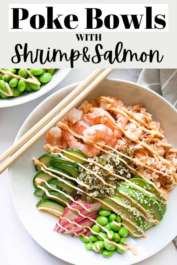 Poke Bowl Recipe With Shrimp And Salmon