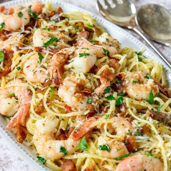 Shrimp Penne Pasta