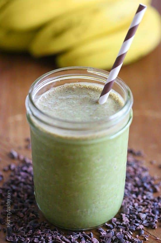 Superfood PB Banana And Cacao Green Smoothie