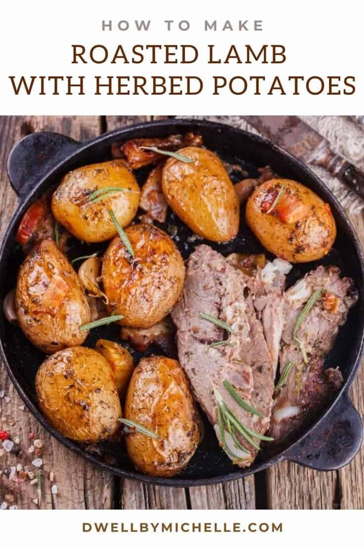 Roasted Lamb Breast Recipe With Herbed Potatoes