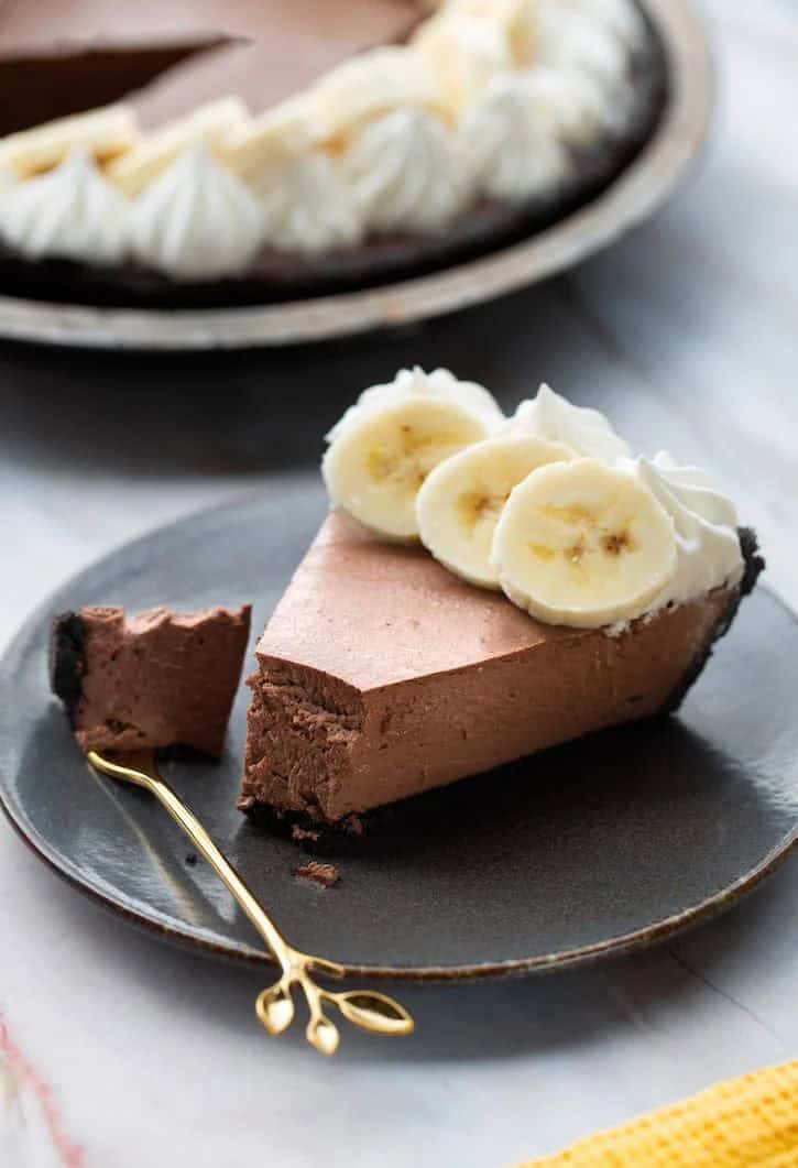 Vegan Chocolate Mousse Pie