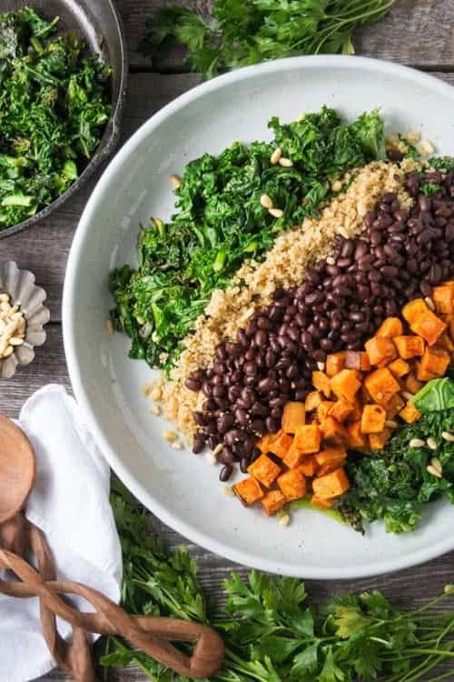 Vegan Sweet Potato & Black Bean Bowl