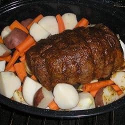 Herb Rubbed Sirloin Tip Roast