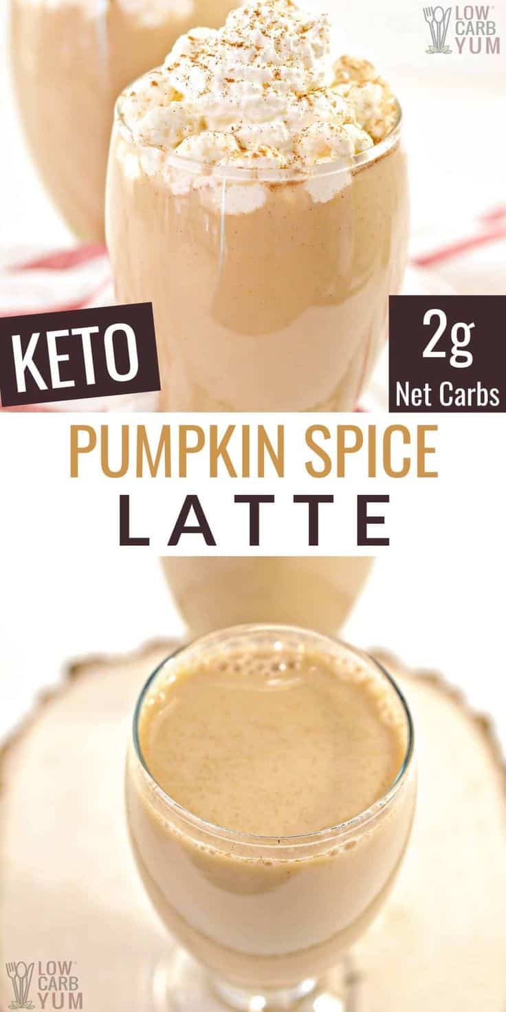 Keto Pumpkin Spice Latte Coffee