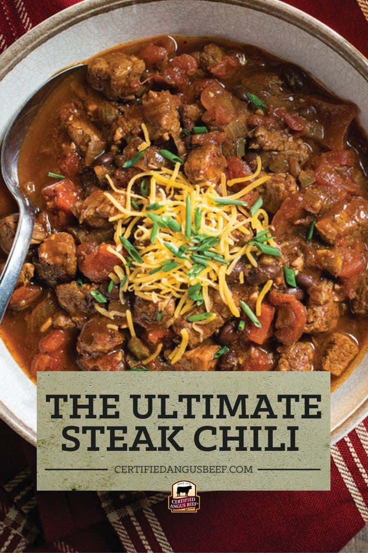 Slow Cooker Steak Chili