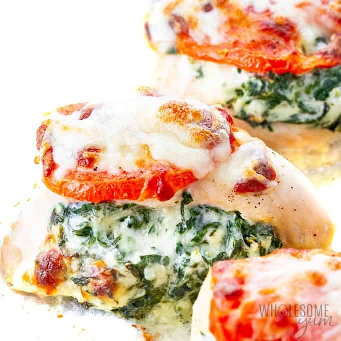 Spinach Stuffed Chicken Breast