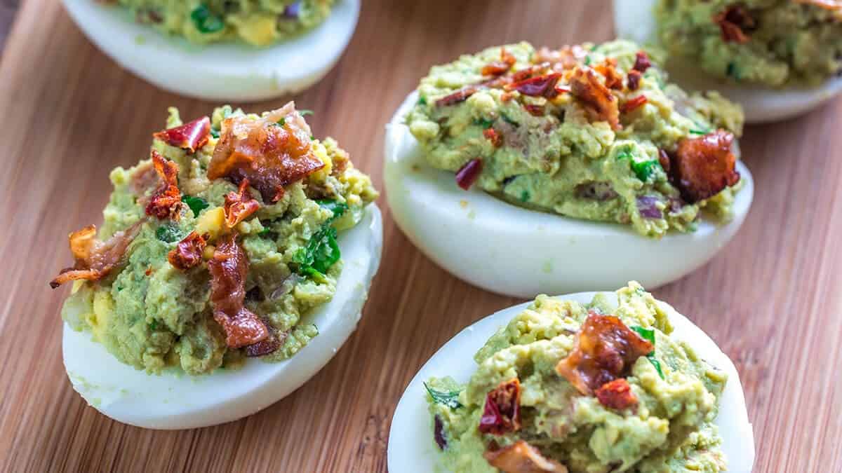 Tuna Deviled Eggs