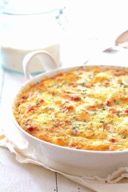 Cheesy Shrimp Casserole