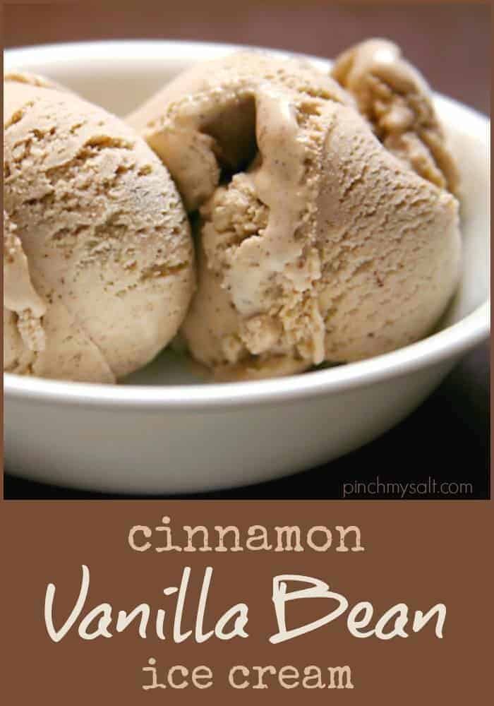 Cinnamon Vanilla Bean Ice Cream