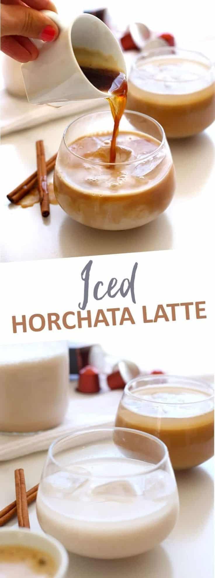 Iced Horchata Latte