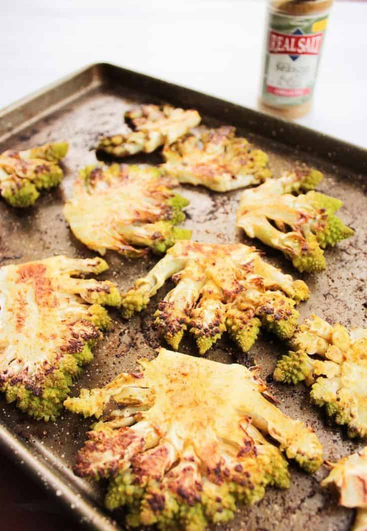 Roasted Romanesco Steaks