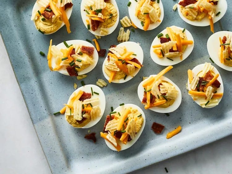 Loaded Deviled Eggs