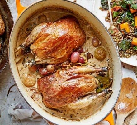 Pot-Roasted Pheasant