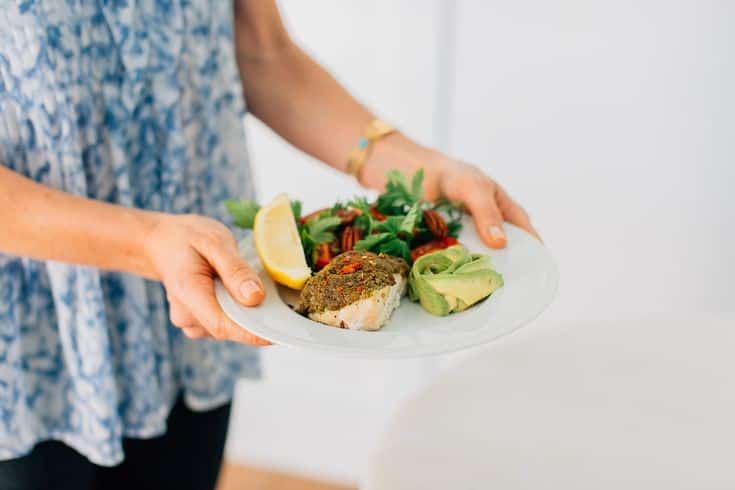 Golden Tilefish With Pesto-Pecan Crust