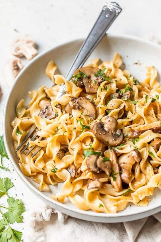 Creamy Mushroom Pasta