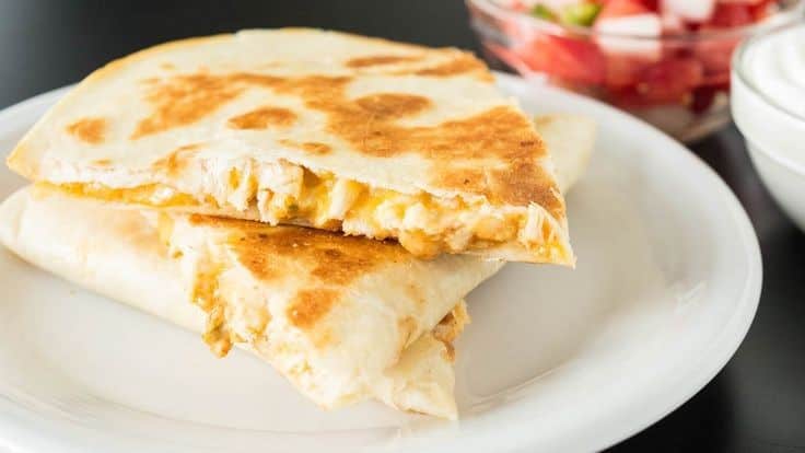 Hearty Black Bean Quesadillas