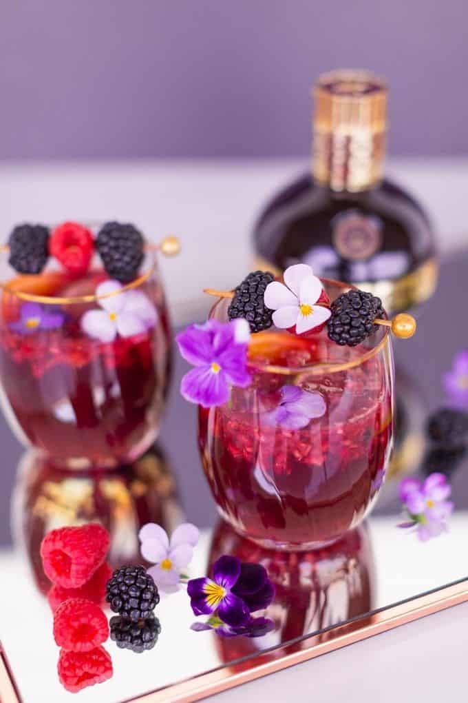 Violette Noir Berry Sangria