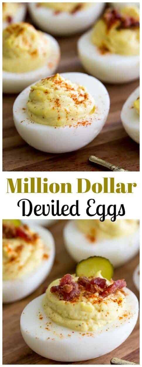 Million Dollar Deviled Eggs