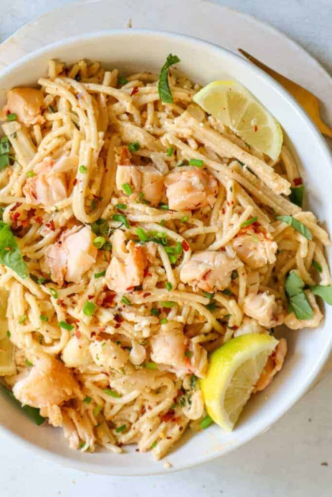 Creamy Lobster Pasta