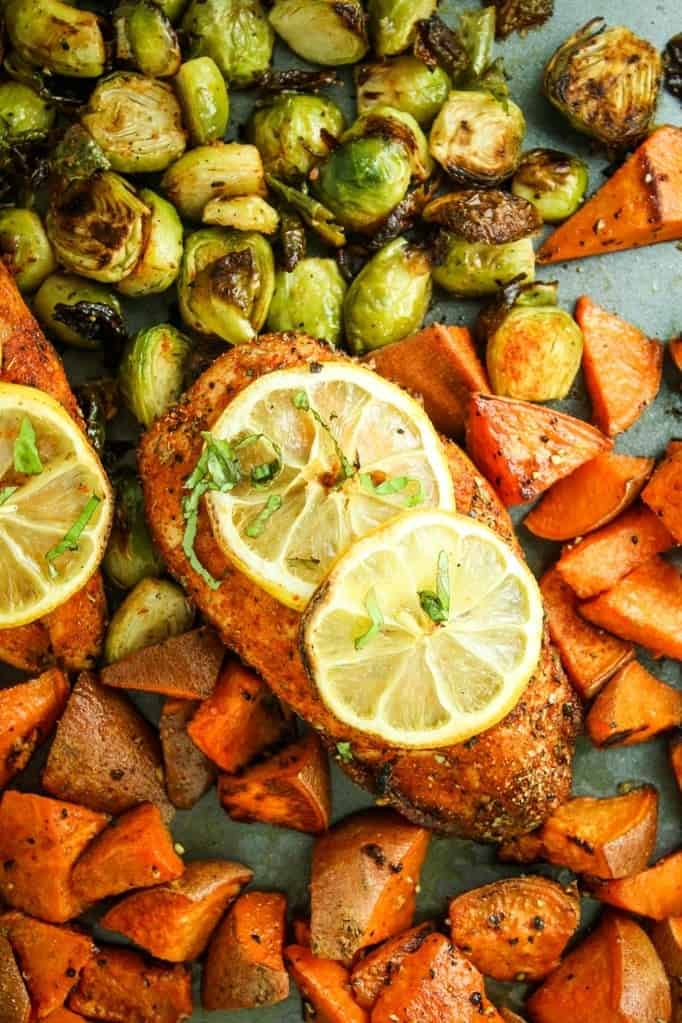 Blackened Chicken Sheet Pan Dinner