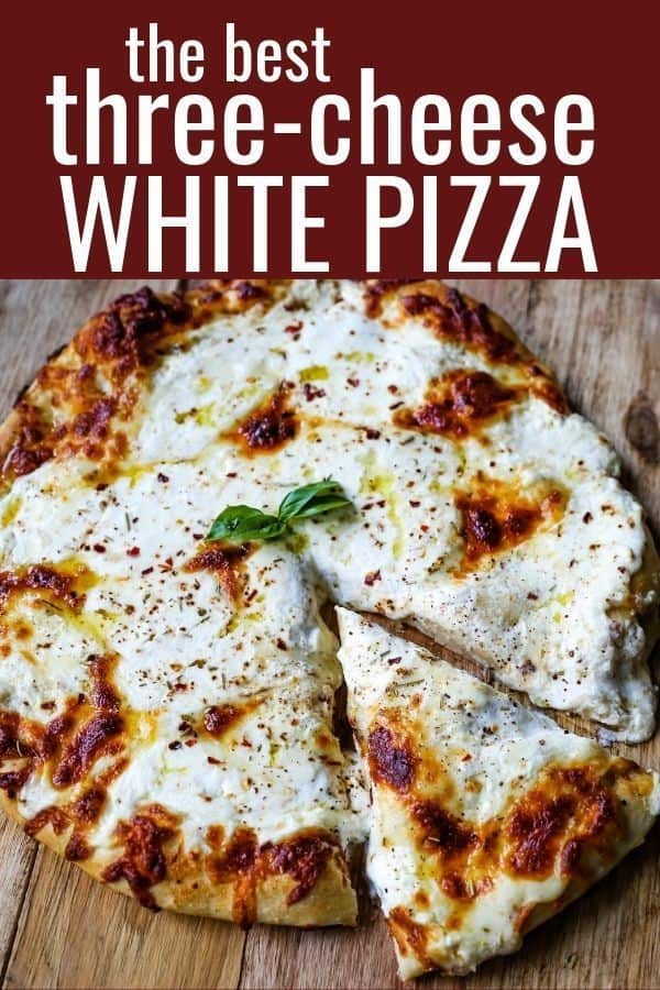 3-Cheese White Pizza