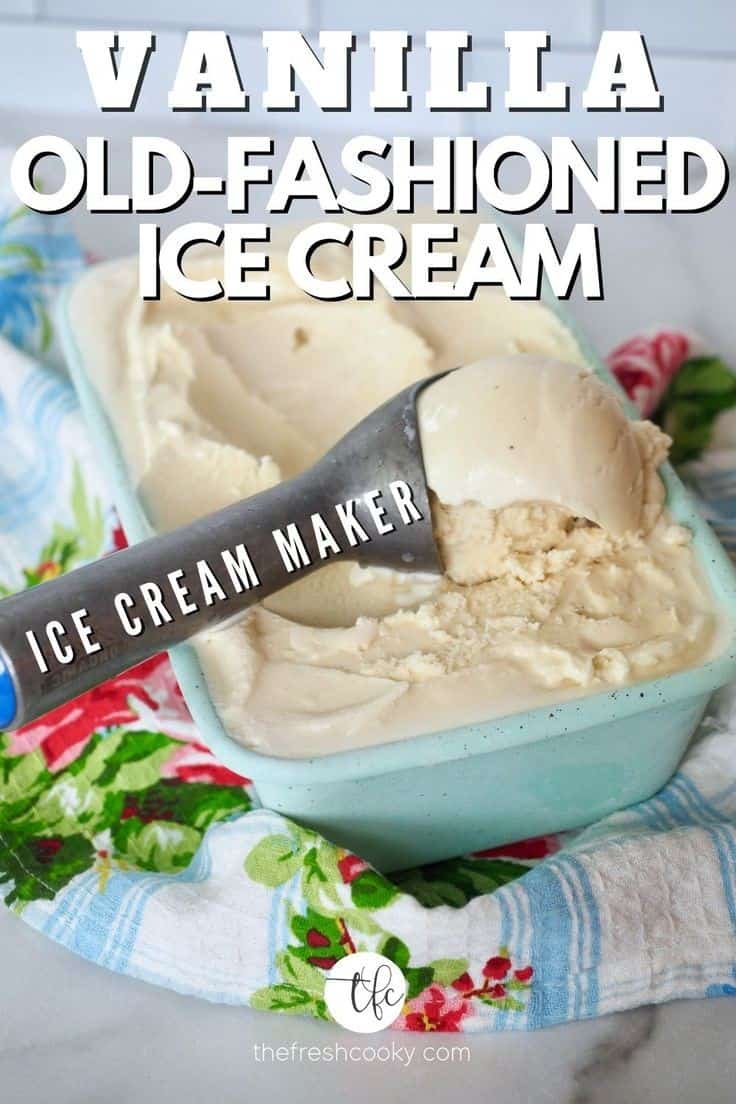 Old-Fashioned Vanilla Ice Cream