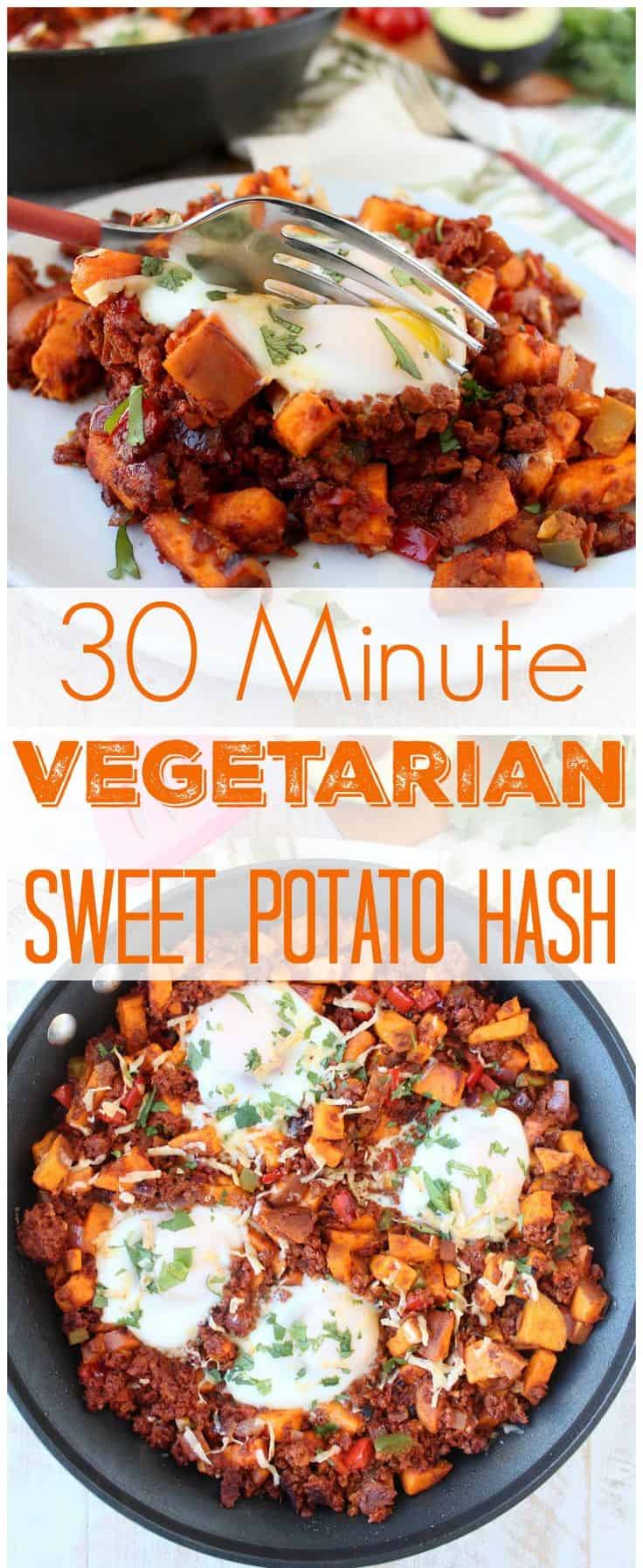 Easy Mexican Sweet Potato Hash