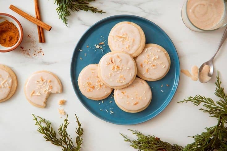 Iced Coquito Cookies