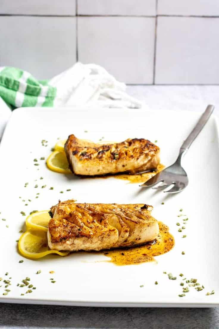 Pan-Seared Black Cod (Sablefish) With Brown Butter