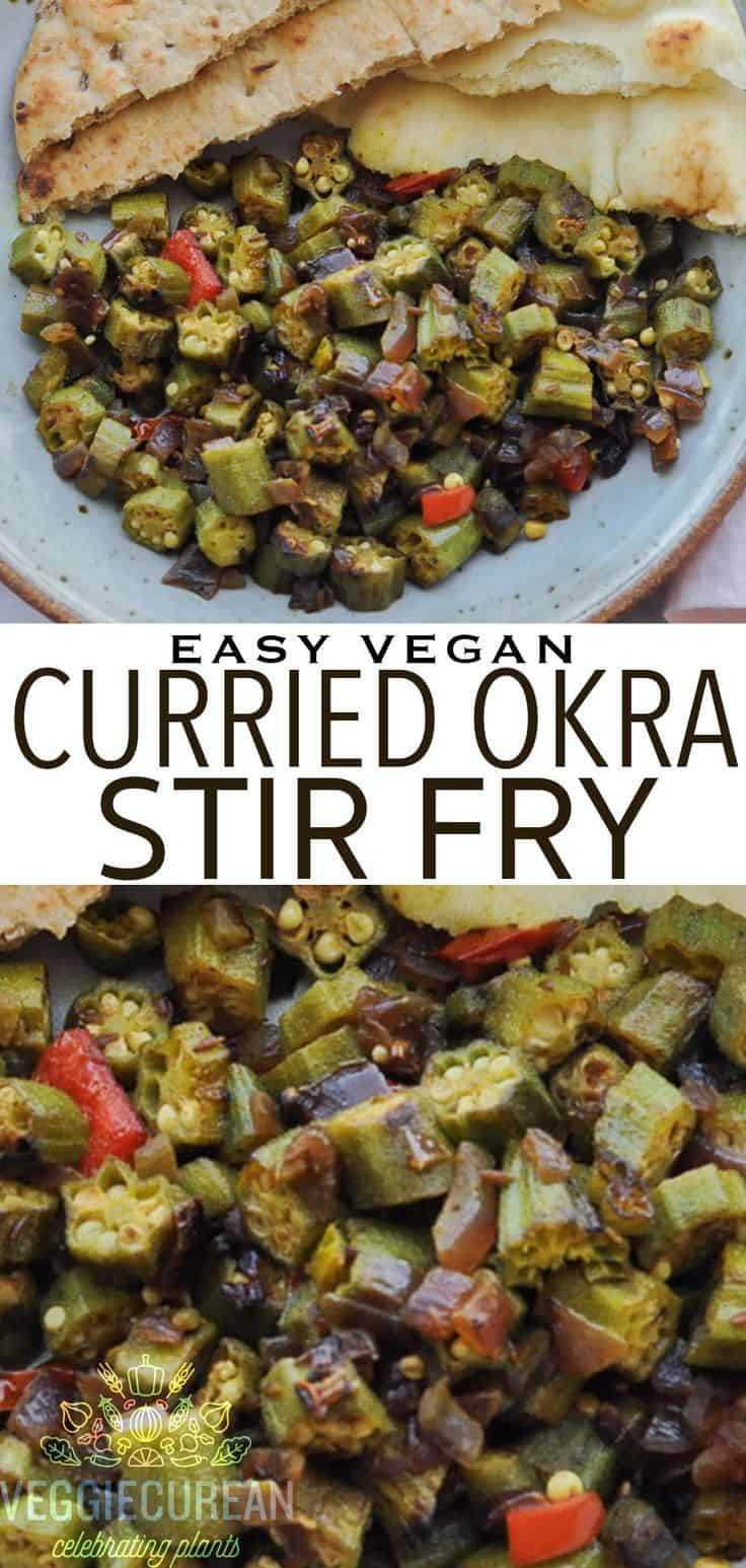 Curried Okra Stir Fry