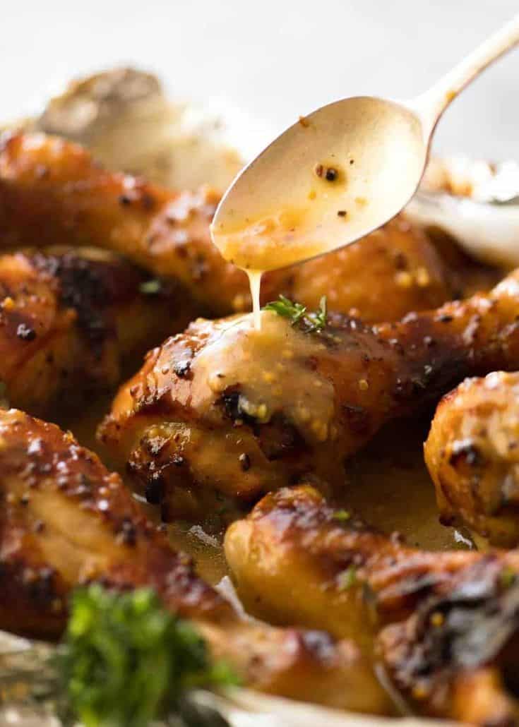 Lemon Roasted Chicken Drumsticks