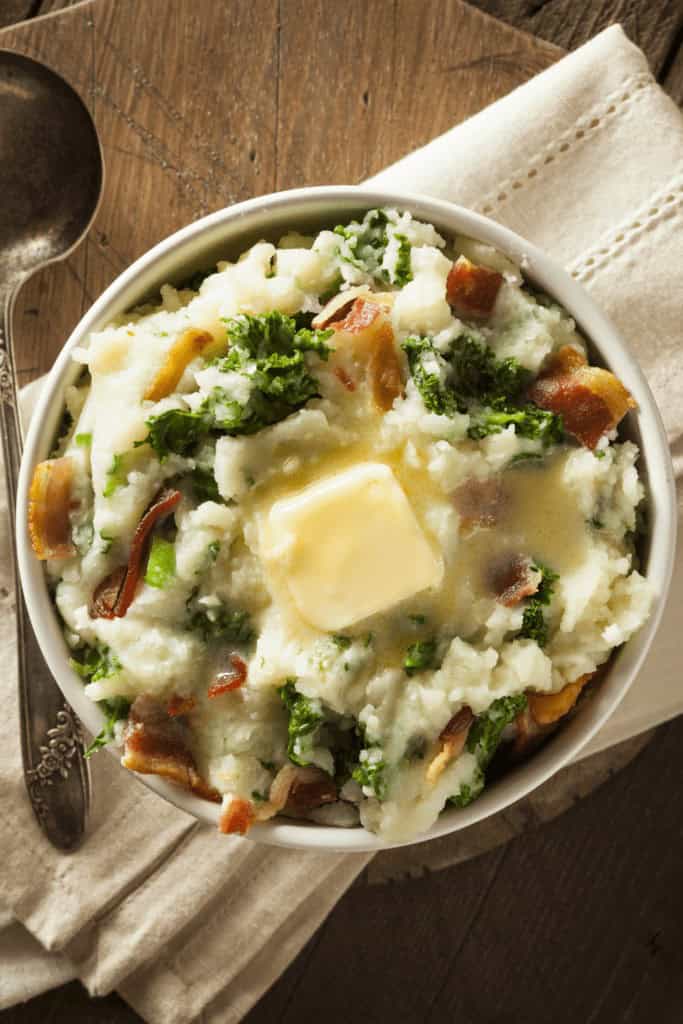 Irish Mashed Potatoes (Colcannon)