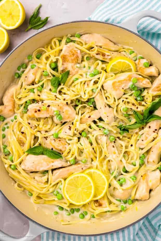 Creamy Lemon Chicken Pasta