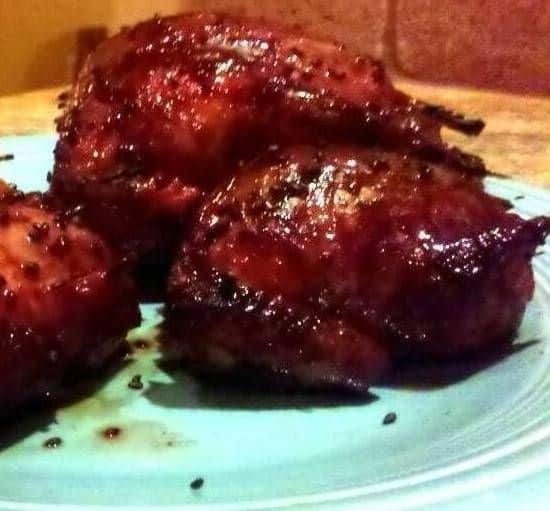 Sweet And Spicy Grilled Dove Breasts