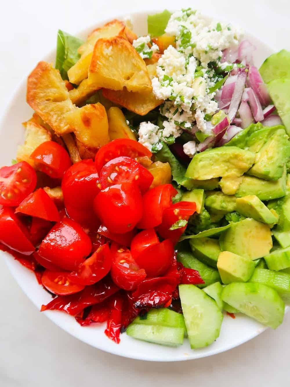 The Best Vegetarian Dinner Salad