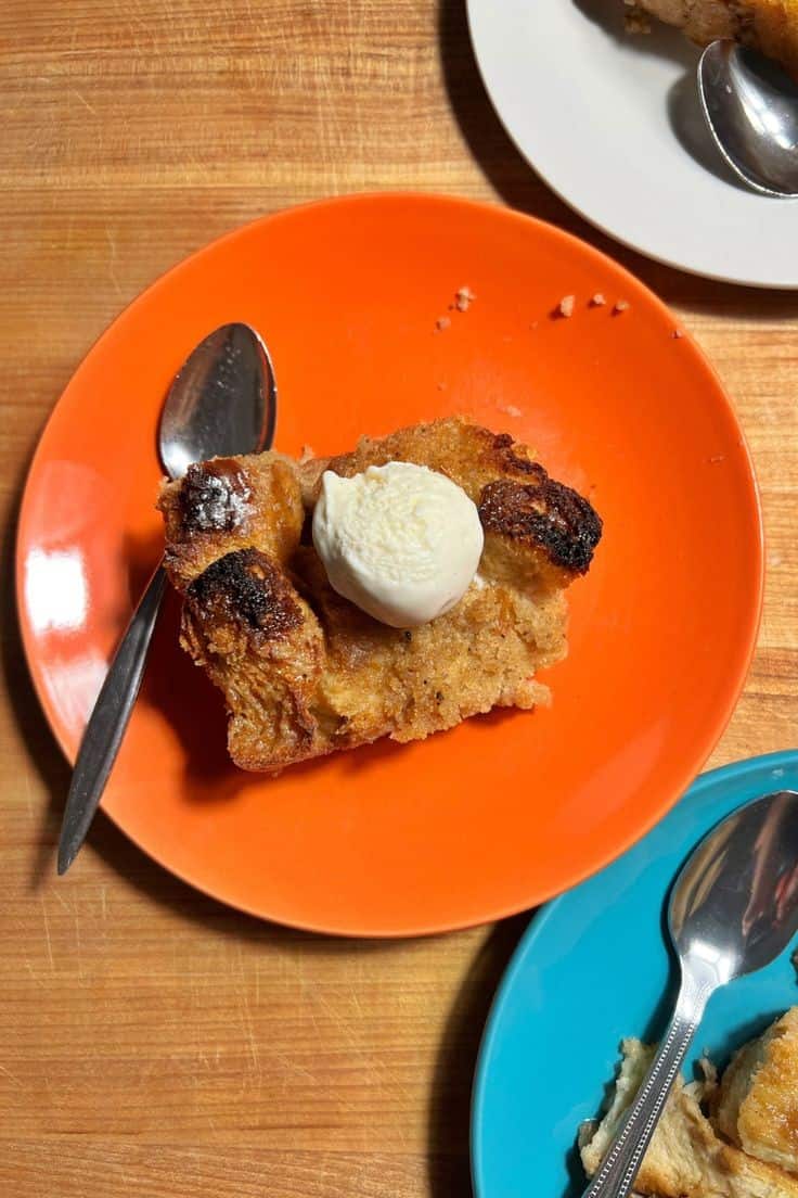 Fonio Garam Masala Bread Pudding