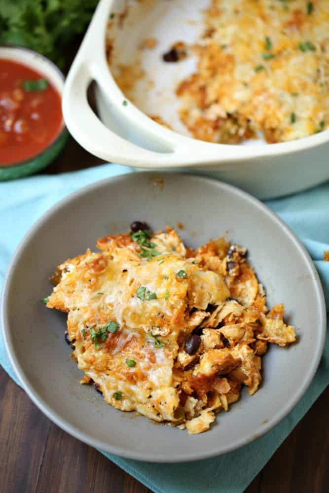 Weight Watchers Chicken Taco Casserole