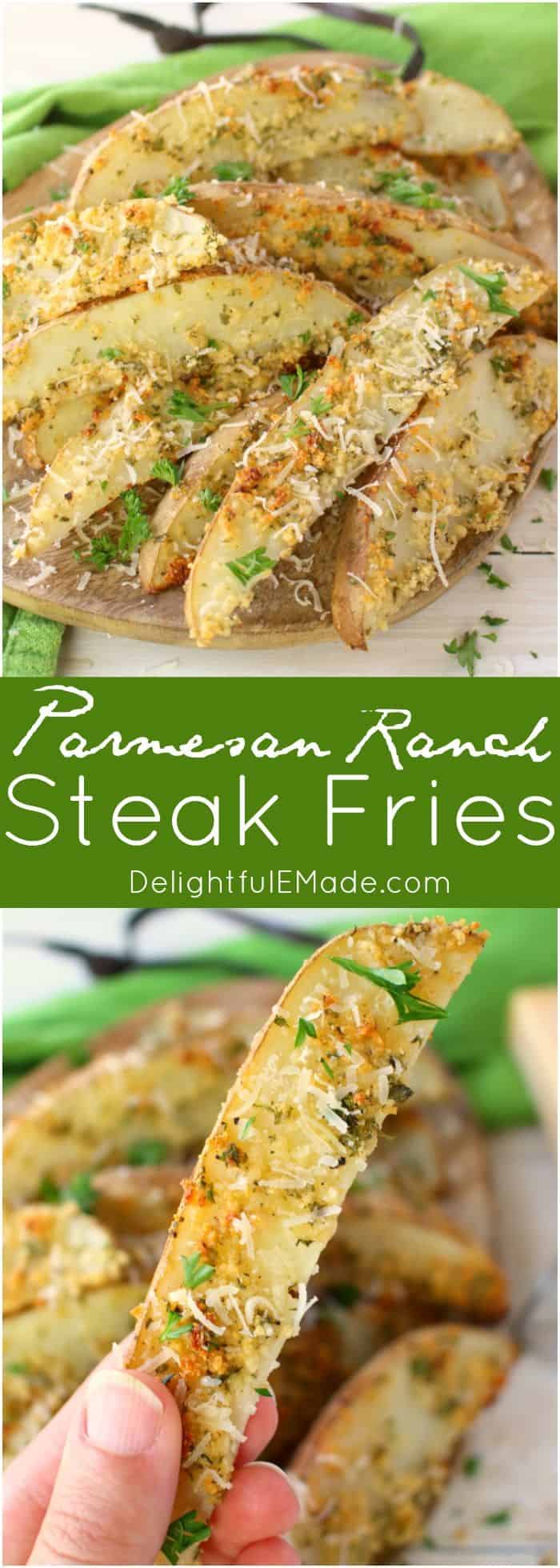 Parmesan Ranch Steak Fries