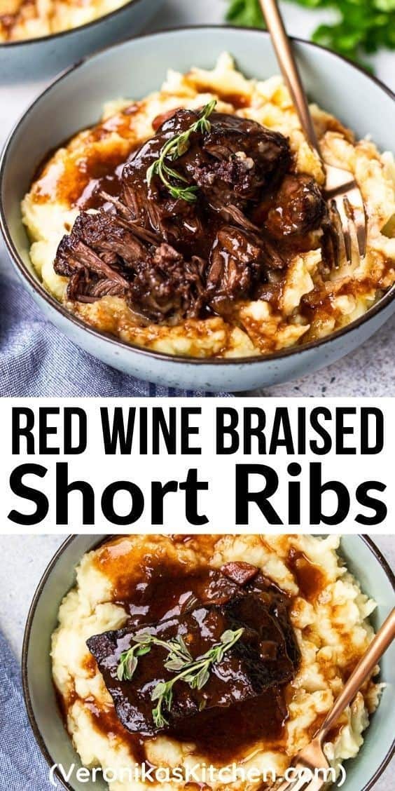 Red Wine Braised Short Ribs