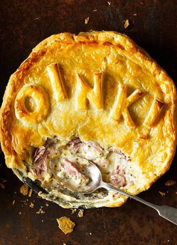 Ham Hock, Cider And Green Peppercorn Pie