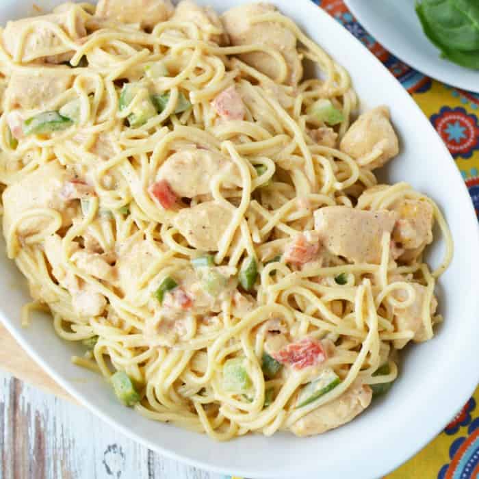 Skinny Chicken Spaghetti Recipe