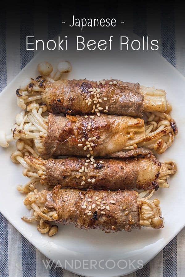 Enoki Beef Rolls