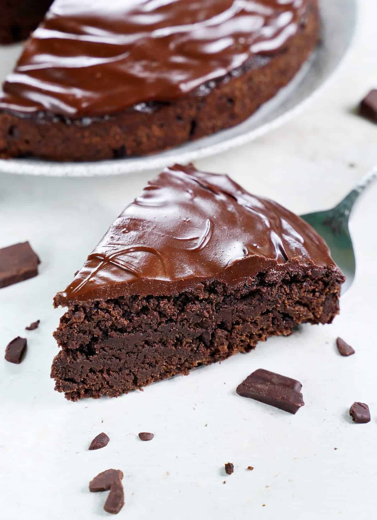 Moist and Fudgy Gluten-Free Avocado Chocolate Cake