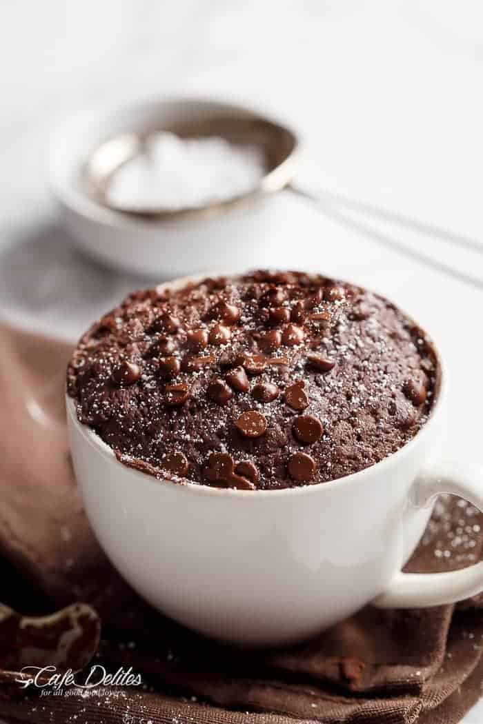 Low Fat Chocolate Mug Cake