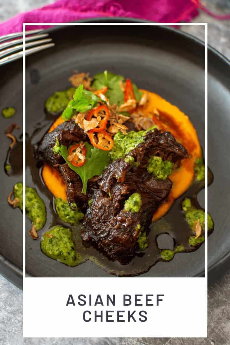 Asian Slow Cooked Beef Cheeks