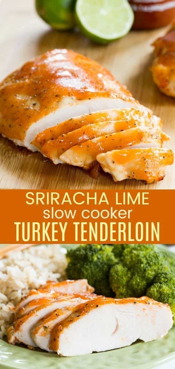 Sriracha Lime Slow Cooker Turkey Tenderloin